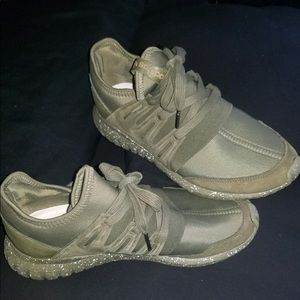 Olive Green adidas sneakers